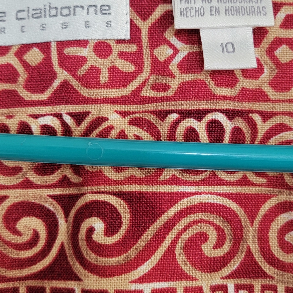 Women's NWT Vintage Liz Claiborne Dress Size 10 - Picture 3 of 4